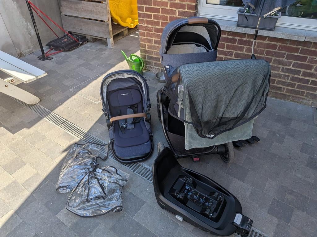 Kinderwagen maxi cosi Adorra sparkling blue, Enfants & Bébés, Enlèvement, Poussette