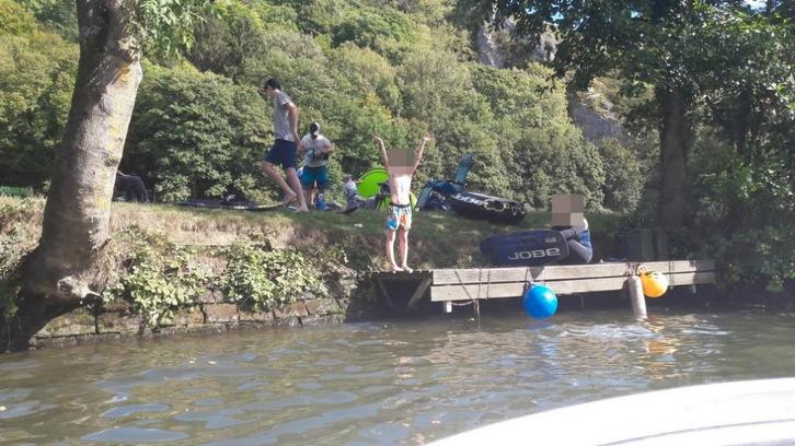 ponton embarcadère Meuse Waulsort à vendre, Sports nautiques & Bateaux, Amarrage