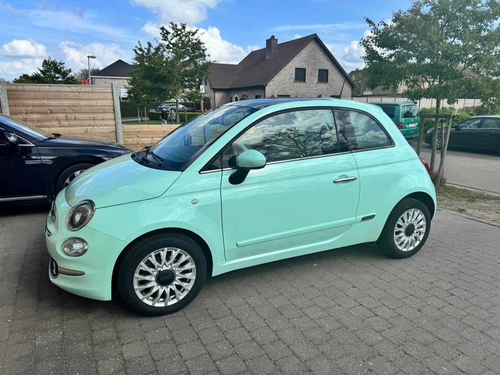 Fiat 500, Auto's, Voorwielaandrijving, Overige kleuren, Leder en Stof, Handgeschakeld