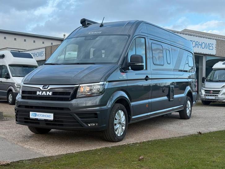 MAN Knaus BoxDrive 680 - 2500KM - 177CV - première main ! *, Caravanes & Camping, Camping-cars, Entreprise, jusqu'à 4, Modèle Bus ou Fourgon aménagé