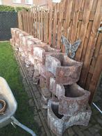 gratis betonnen bloembakken, Tuin en Terras, Ophalen, Gebruikt