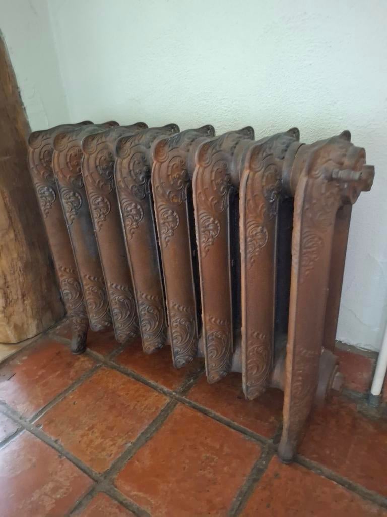 Gietijzeren vintage radiator, Ophalen, Radiator