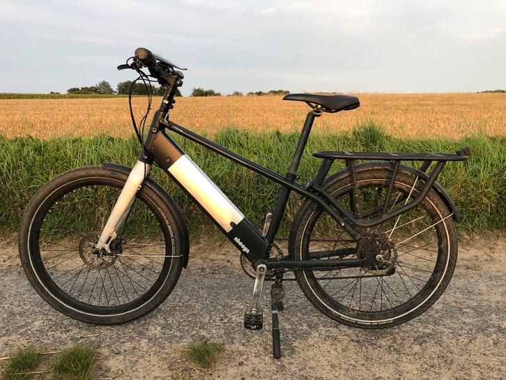 Vélo électrique Ahooga Modular UNISEX, Fietsen en Brommers, Elektrische fietsen, Gebruikt, 30 tot 50 km per accu, Ophalen