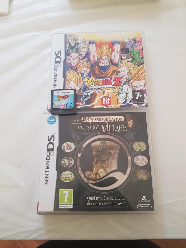Set van 3 ds-spellen