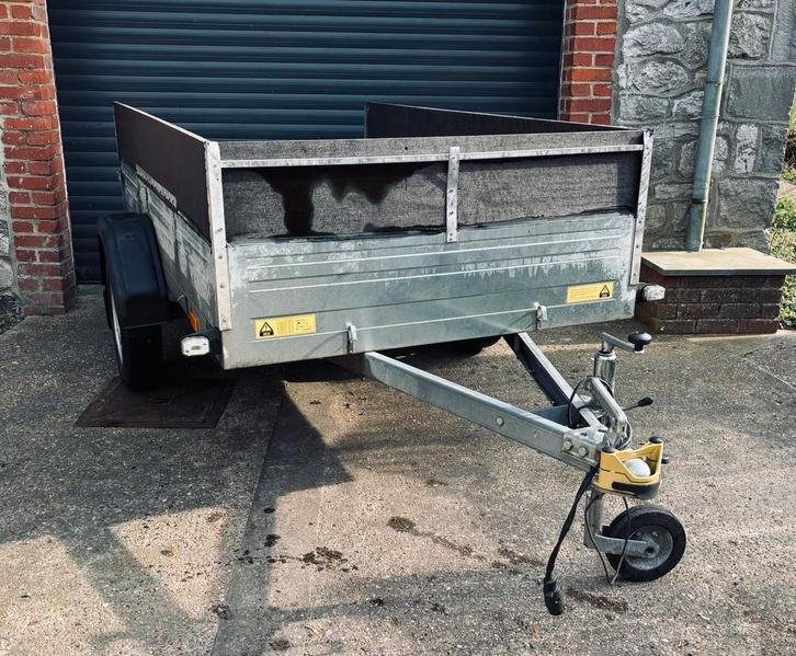 **Remorque simple essieu Saris**, Auto diversen, Aanhangers en Bagagewagens, Zo goed als nieuw, Ophalen