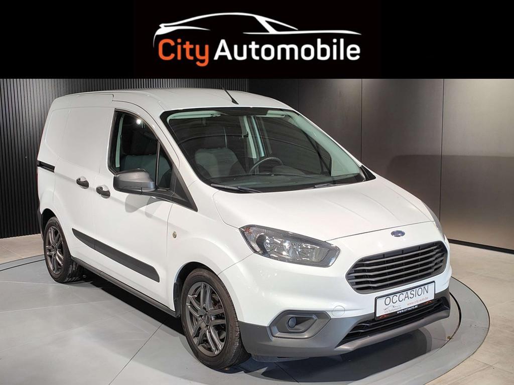 Ford Transit Courier 1.5 TDCI RADIO USB (bj 2019), Stof, Gebruikt, Zwart, 4 cilinders