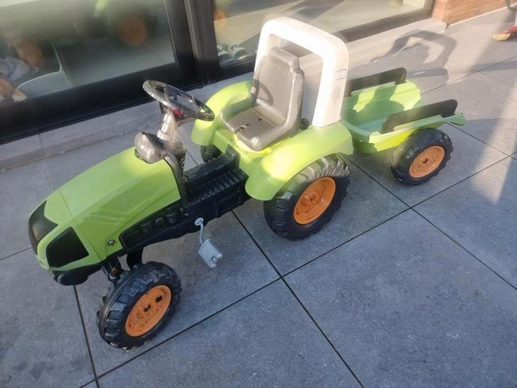 Tracteur pour enfants avec remorque, Enfants & Bébés, Jouets | Extérieur | Go-cart & Cuistax, Enlèvement ou Envoi