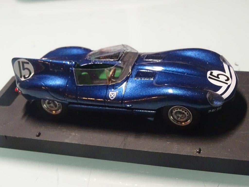 Jaguar Type D Le mans 1958 Kit Provence moulage 1/43, Ophalen of Verzenden, Zo goed als nieuw, Auto, Overige merken