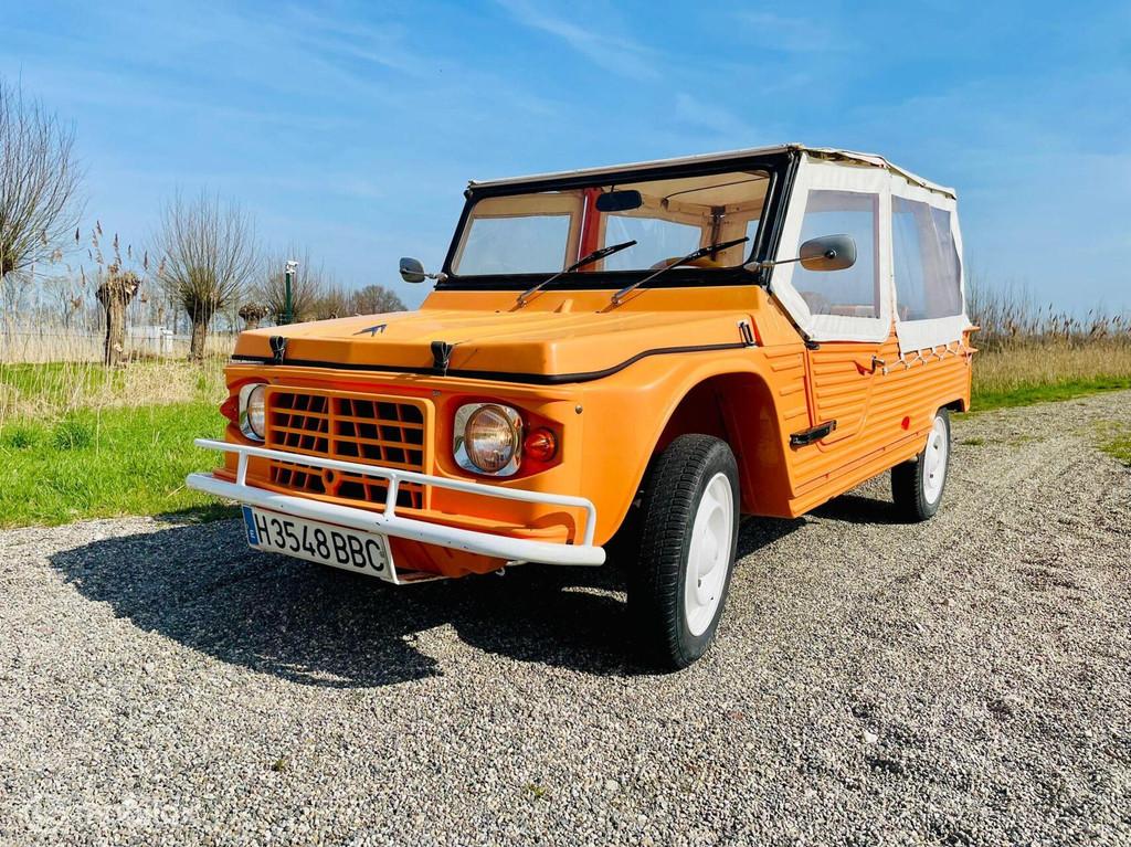 Mehari orange 4 pers. 10-1978 11.641 km | import Spanje, Auto's, Citroën, Bedrijf, Te koop, Overige modellen, Open dak, Benzine
