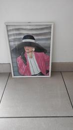 foto kader vrouw, Huis en Inrichting, Ophalen, Minder dan 50 cm, Zo goed als nieuw, Foto of Poster