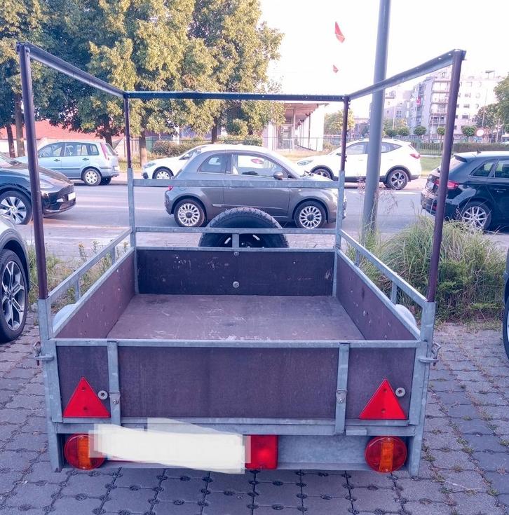 Aanhangwagen TE huur, Autos : Divers, Remorques, Utilisé, Enlèvement