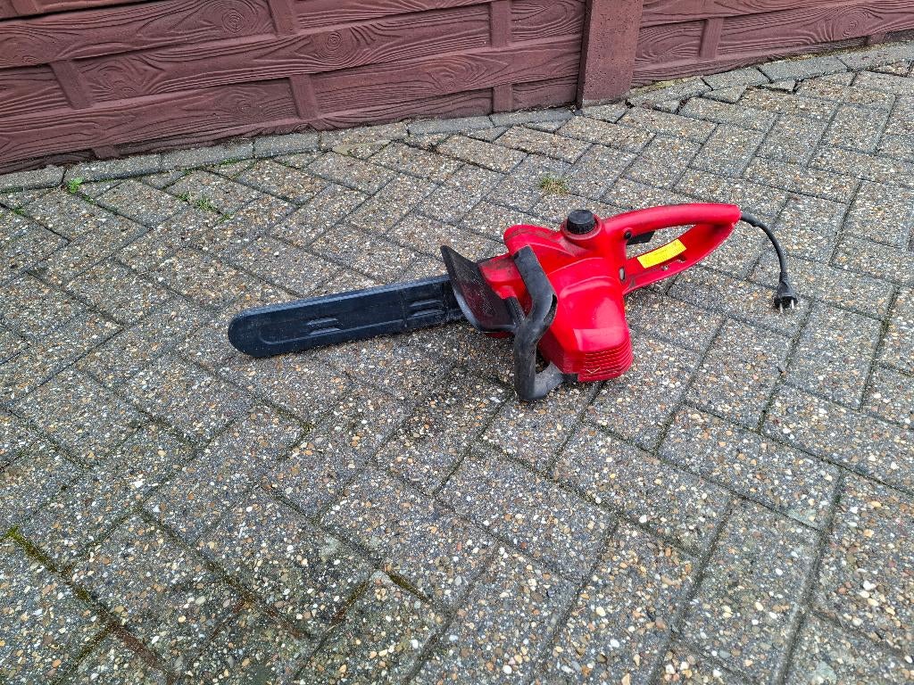 Electriche kettingzaag, Bricolage & Construction, Outillage | Scies mécaniques, Enlèvement, Tronçonneuse