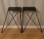2x Double-pieds en acier pour bureau, Maison & Meubles, Pièces pour table, Enlèvement