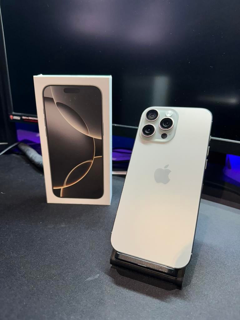 IPhone 16 Pro Max 256gb, Telecommunicatie, Mobiele telefoons | Apple iPhone, 94 %, IPhone 16 Pro Max, Zo goed als nieuw, Zonder simlock