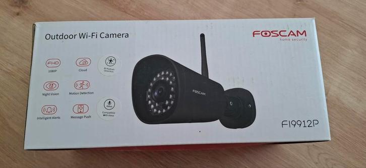 Caméra wifi extérieure Foscam, TV, Hi-fi & Vidéo, Caméras de surveillance, Neuf, Caméra extérieure, Enlèvement