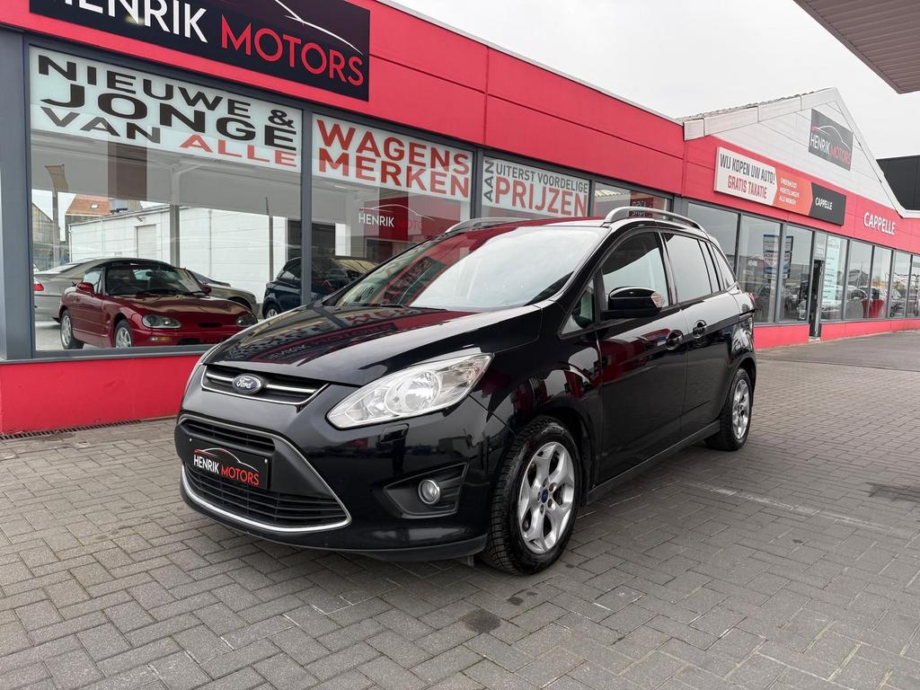 Ford Grand C-Max 1.6d •Airco• •Cruise• [KEURING + CARPASS], Auto's, Ford, Bedrijf, Te koop, Grand C-Max, Diesel