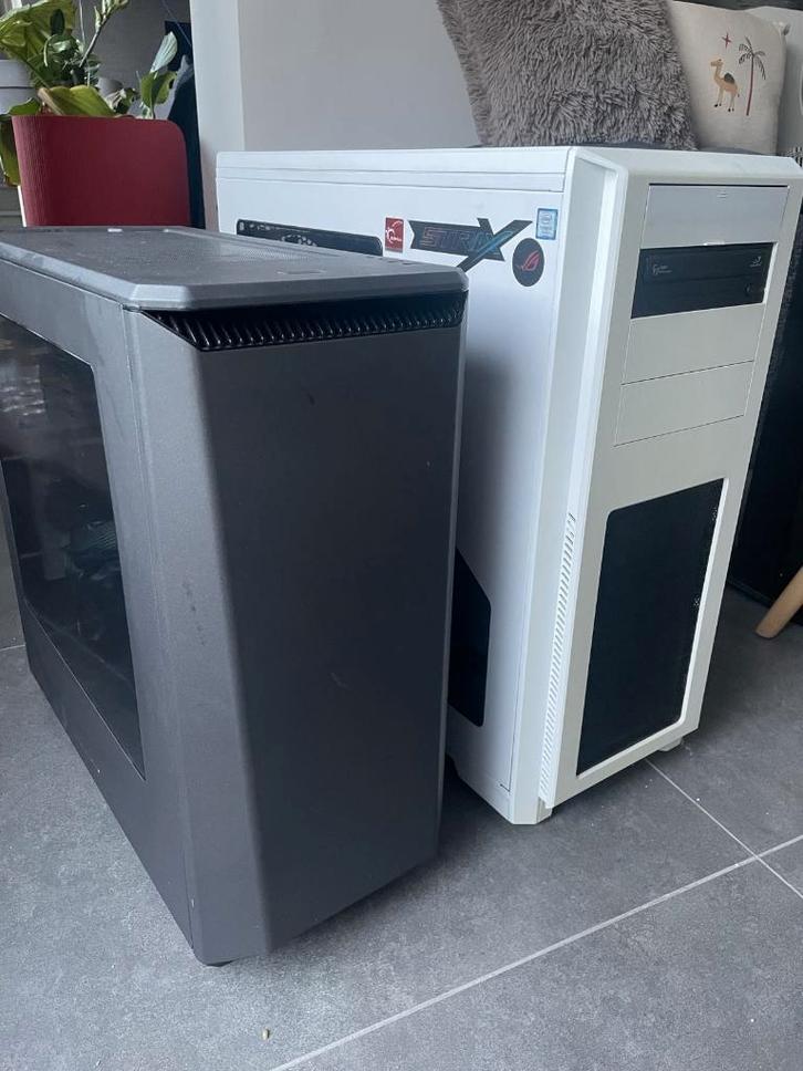 2 Desktop Gaming PC’s te koop - Zonder harde schijven, Computers en Software, Desktop Pc's, Gebruikt, SSD, 32 GB, Gaming, Ophalen