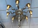 Tinnen Luchter, Huis en Inrichting, Lampen | Kroonluchters, Ophalen, Gebruikt