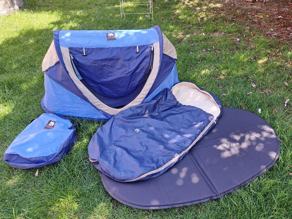 Deryan baby en peutertentje / reisbed, Ophalen, Gebruikt, Reisbedje