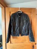 Vintage lederen jas Rock ‘n blue bikermodel, Vêtements | Femmes, Vestes & Costumes, Gris, Enlèvement ou Envoi, Taille 36 (S), Comme neuf