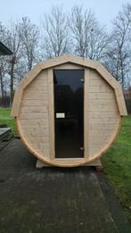2,5M Barrel Sauna Gratis Levering en Plaatsing, Sport en Fitness, Sauna, Ophalen of Verzenden