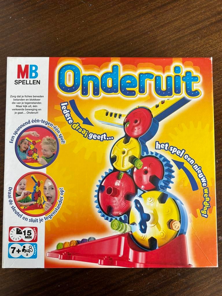 Gezelschapsspel Onderuit, Ophalen of Verzenden, Zo goed als nieuw