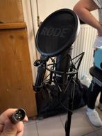 Rode NT mic + afschermkap + interface, Musique & Instruments, Microphones, Enlèvement, Comme neuf