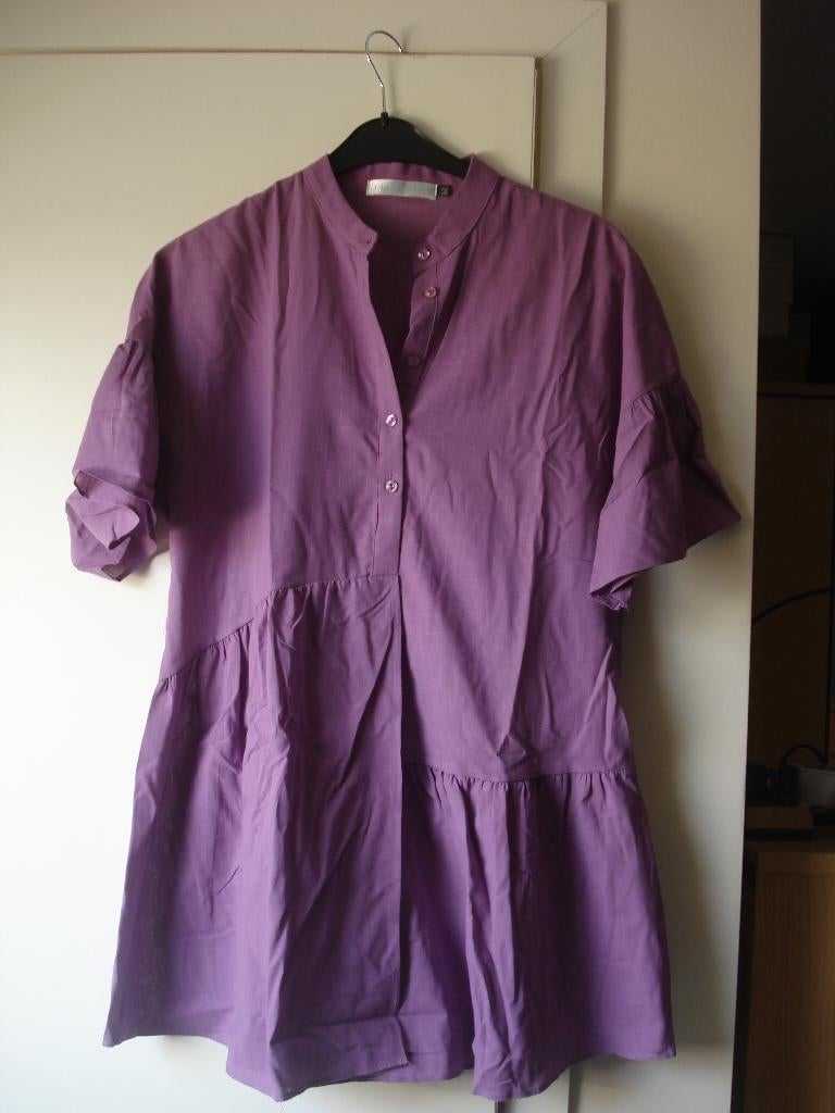 Nieuw paars Shein kleedje, dames/meisjes. mt M, Maat 38/40 (M), Paars, Nieuw, Ophalen of Verzenden