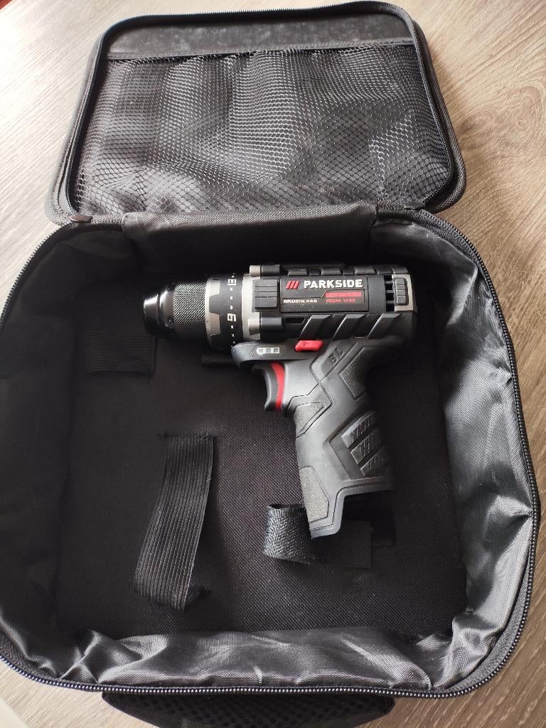 Schroefboormachine accu 12 V PARKSIDE PERFORMANCE, Ophalen, Zo goed als nieuw, Boor- en Schroefmachine