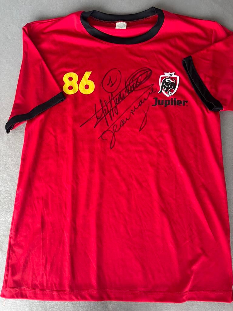Jean Marie Pfaff gesigneerd fanshop Belgie shirt, Envoi, Comme neuf, Maillot