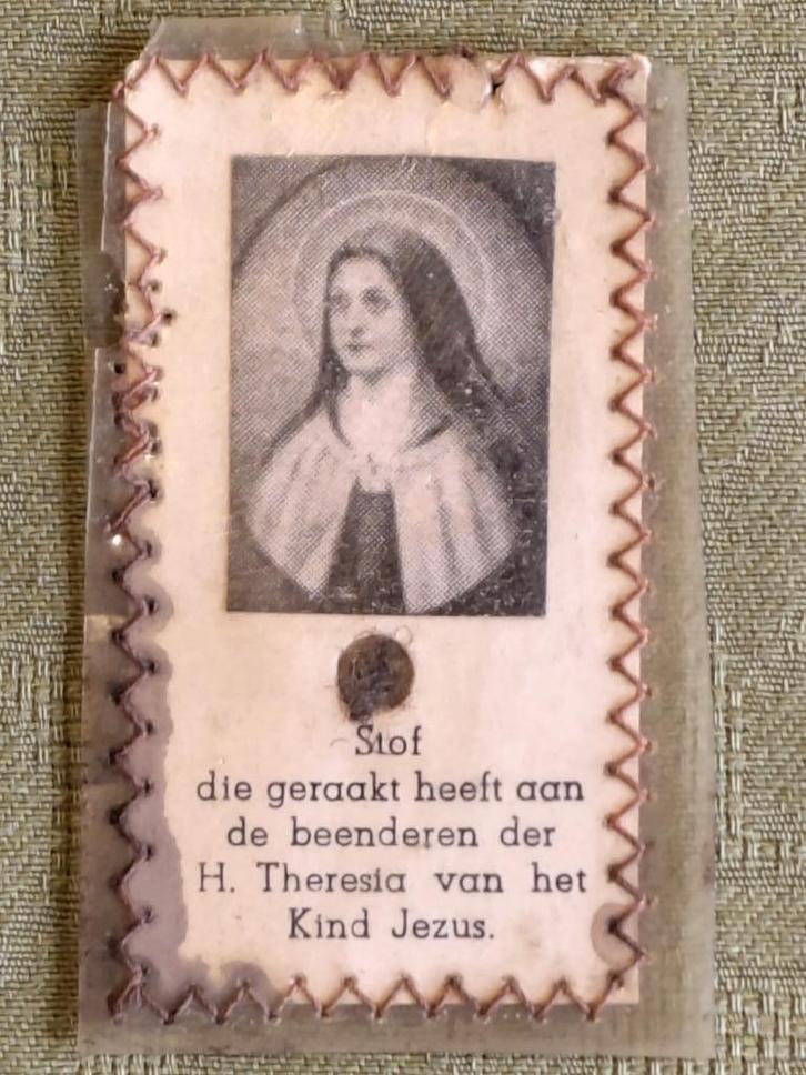 Relique de sainte Thérèse de Lisieux, Collections, Religion, Enlèvement ou Envoi