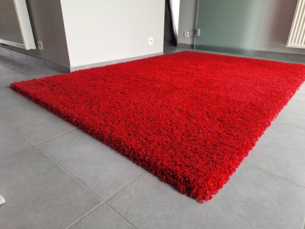Sjiek rood tapijt, Huis en Inrichting, Ophalen, Zo goed als nieuw, Rood