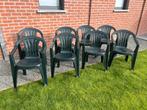 PVC tuinstoelen, Ophalen, Zo goed als nieuw, Plastic, Stapelbaar