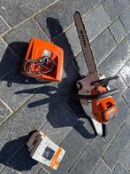 stihl msa 220C met lader kettingzaag, Jardin & Terrasse, Taille-haies, Enlèvement, Utilisé, Stihl