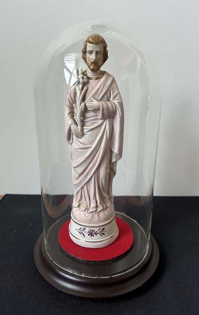 Cloche en verre avec statue de Joseph gratuite, Enlèvement