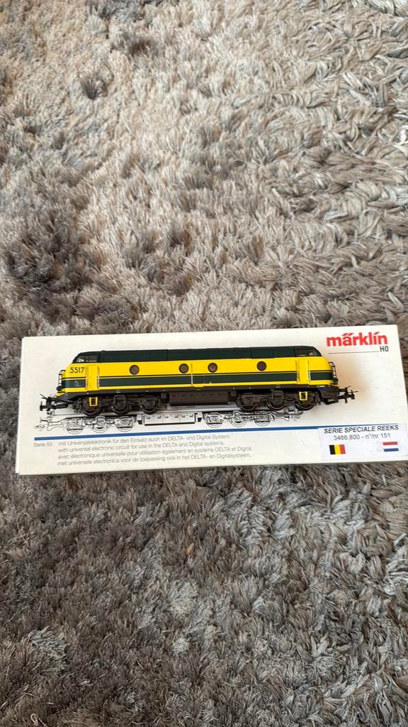 Märklin HO, série 5517, Hobby & Loisirs créatifs, Enlèvement ou Envoi, Courant alternatif, Comme neuf, Locomotive