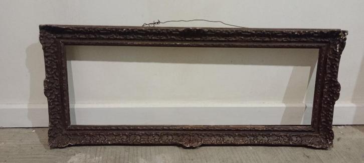 Cadre Ancien Style Louis XV en Bois Doré – 23x66 cm, c58, Maison & Meubles, Accessoires pour la Maison | Cadres, Utilisé, Bois