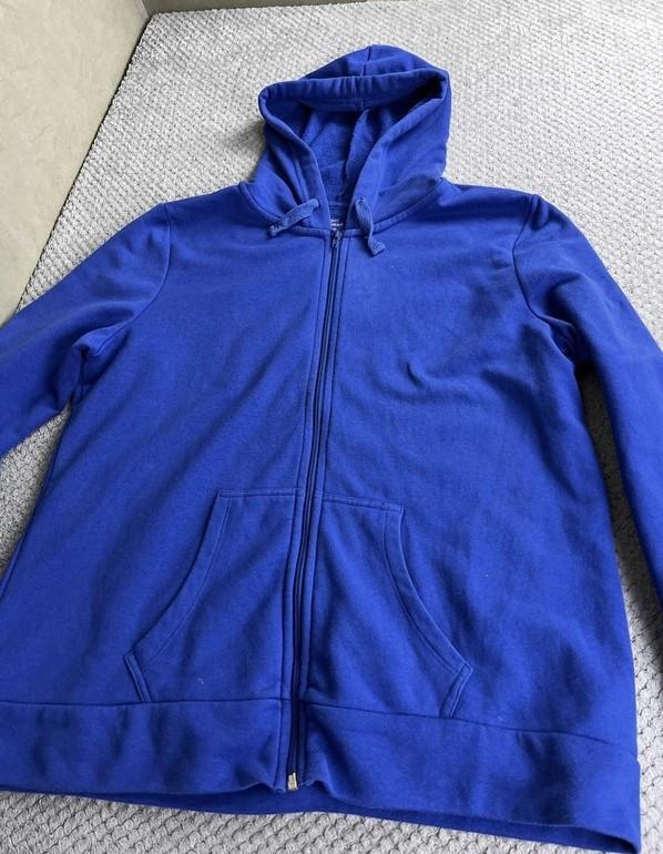 Yessica : blauw vest hoodie ritssluiting kap sweatshirt , L, Kleding | Dames, Sportkleding, Yessica, Overige typen, Zo goed als nieuw