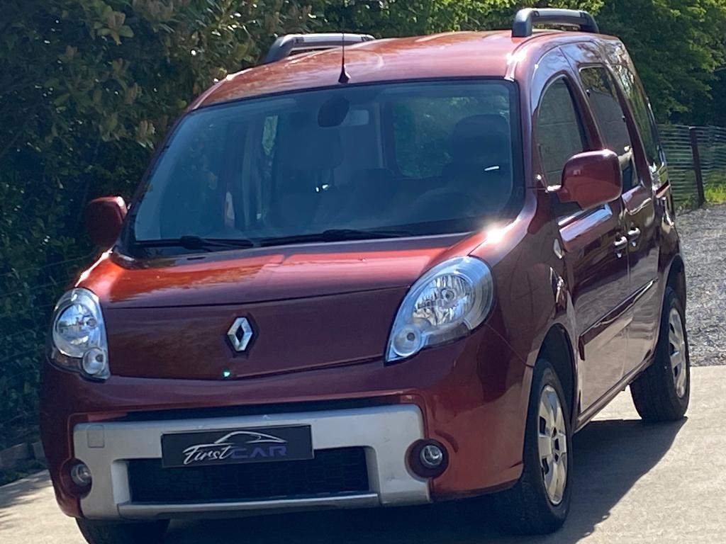 Renault Kango 1.6i 10/2009 207901km AIRCO - CARNET !!!, Autos, Renault, Entreprise, Kangoo, ABS, Airbags, Air conditionné, Alarme