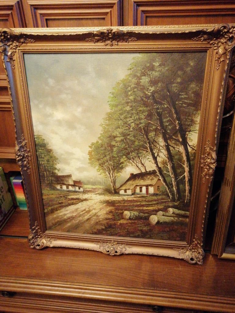 Schilderij, Antiek en Kunst, Kunst | Schilderijen | Klassiek, Ophalen