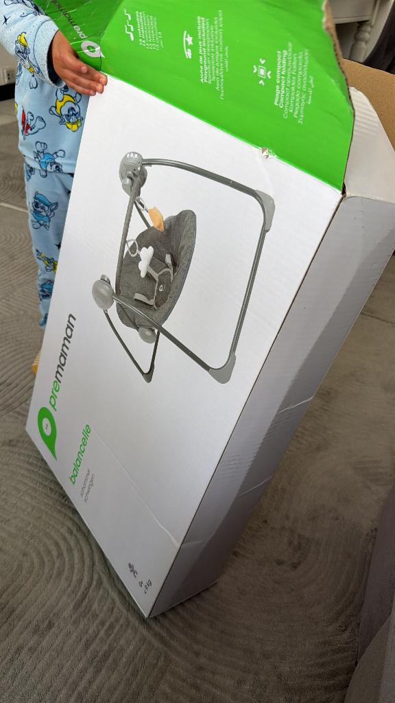 Balancelle premaman, Enfants & Bébés, Autres marques, Comme neuf, Enlèvement, Avec ceinture(s)