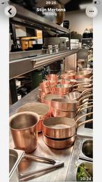 44 koperen potten en 5 deksels ,1 ijsemmer, Antiek en Kunst, Ophalen