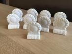 Naambordjes zonnebloem 9 stuks, nieuw, Enlèvement ou Envoi, Neuf, Porcelaine, Autres types