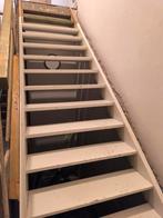 Werftrap , tijdelijke trap " BEUK "   90cm breed, Ophalen, Trap