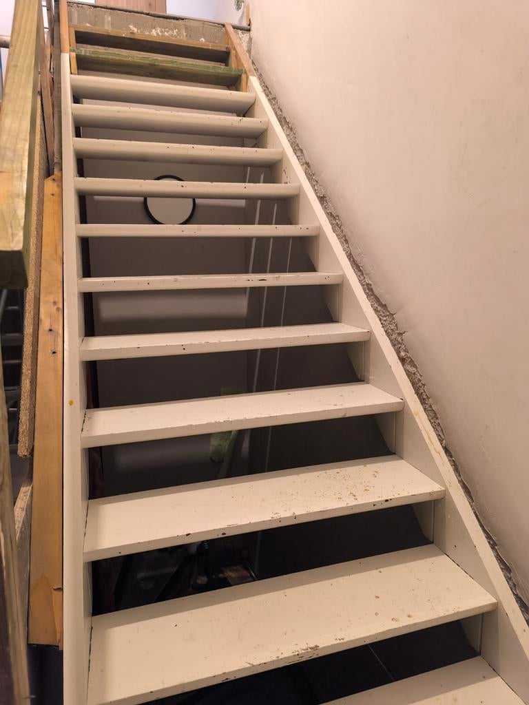 Escalier de chantier, escalier temporaire « BEECH » de 90 cm, Bricolage & Construction, Échelles & Escaliers, Escalier, Enlèvement