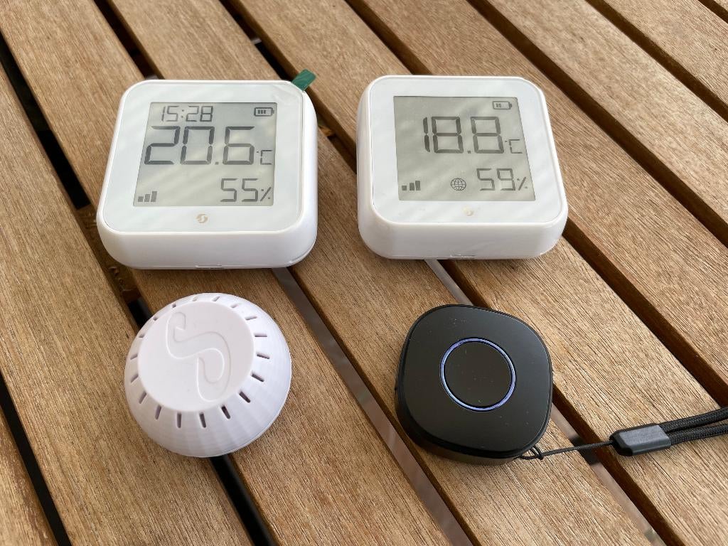 Shelly Termometer + button - WIFI Home Assistant, Ophalen of Verzenden, Zo goed als nieuw