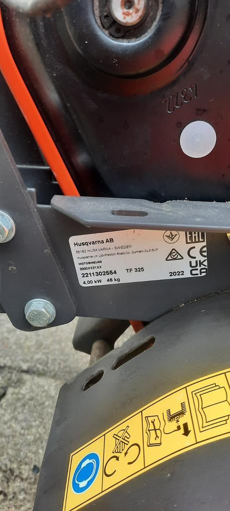 Tuinfrees husqvarna bijna niet gebruikt, Motoren, Ophalen of Verzenden