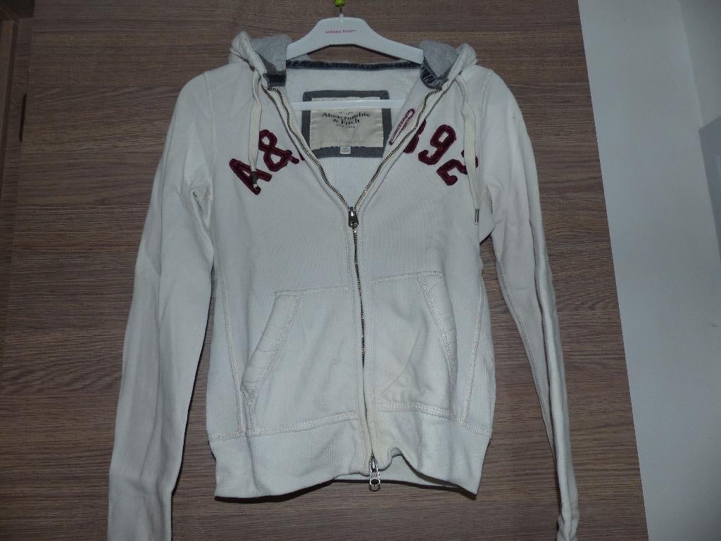 Pull Abercrombie & Fitch pour enfant - taille XS, Vêtements | Femmes, Pulls & Gilets, Porté, Taille 34 (XS) ou plus petite, Blanc