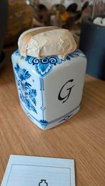 Delfts Blauwe theebus van De Porceleyne Fles (Royal Delft). , Antiek en Kunst, Ophalen of Verzenden
