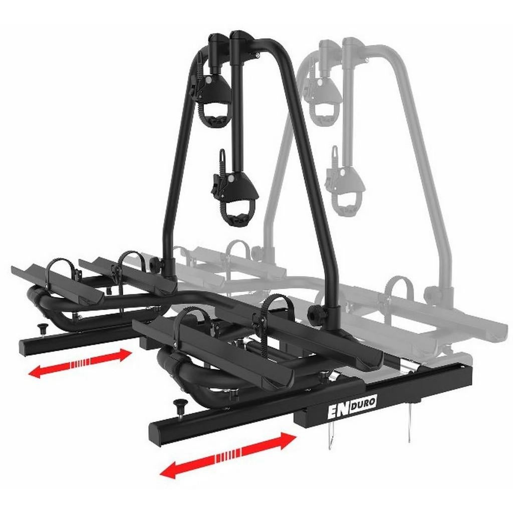 Fietsendrager caravan Enduro BC 260 Black, Caravans en Kamperen, Caravans, Particulier, Fietsenrek, Ophalen